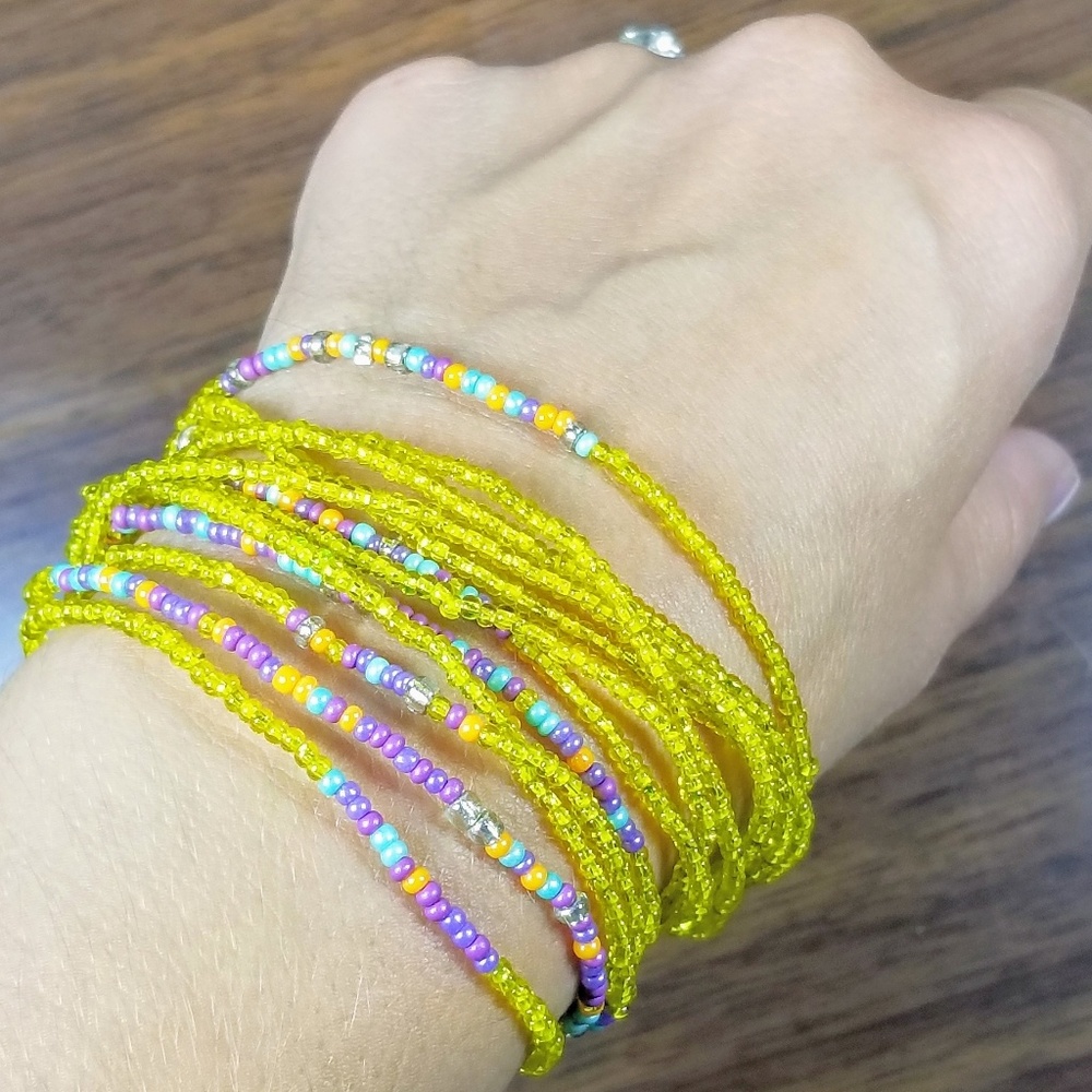 Handmade Bracelet Wrapping Stacking Boho Gypsy